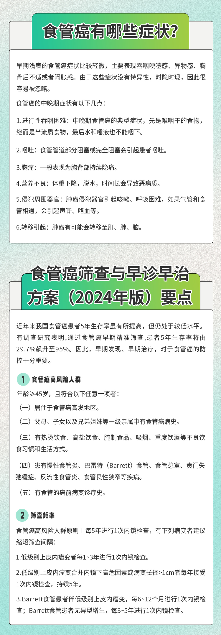 全球一半的食管癌在中国!早诊早治是关键